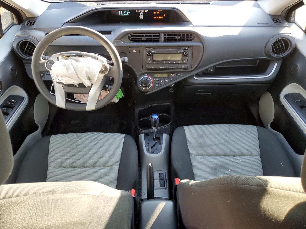 2014 Toyota Prius VIN JTDKDTB32E1064872 Copart auction photo, front end / side damage thumbnail 8