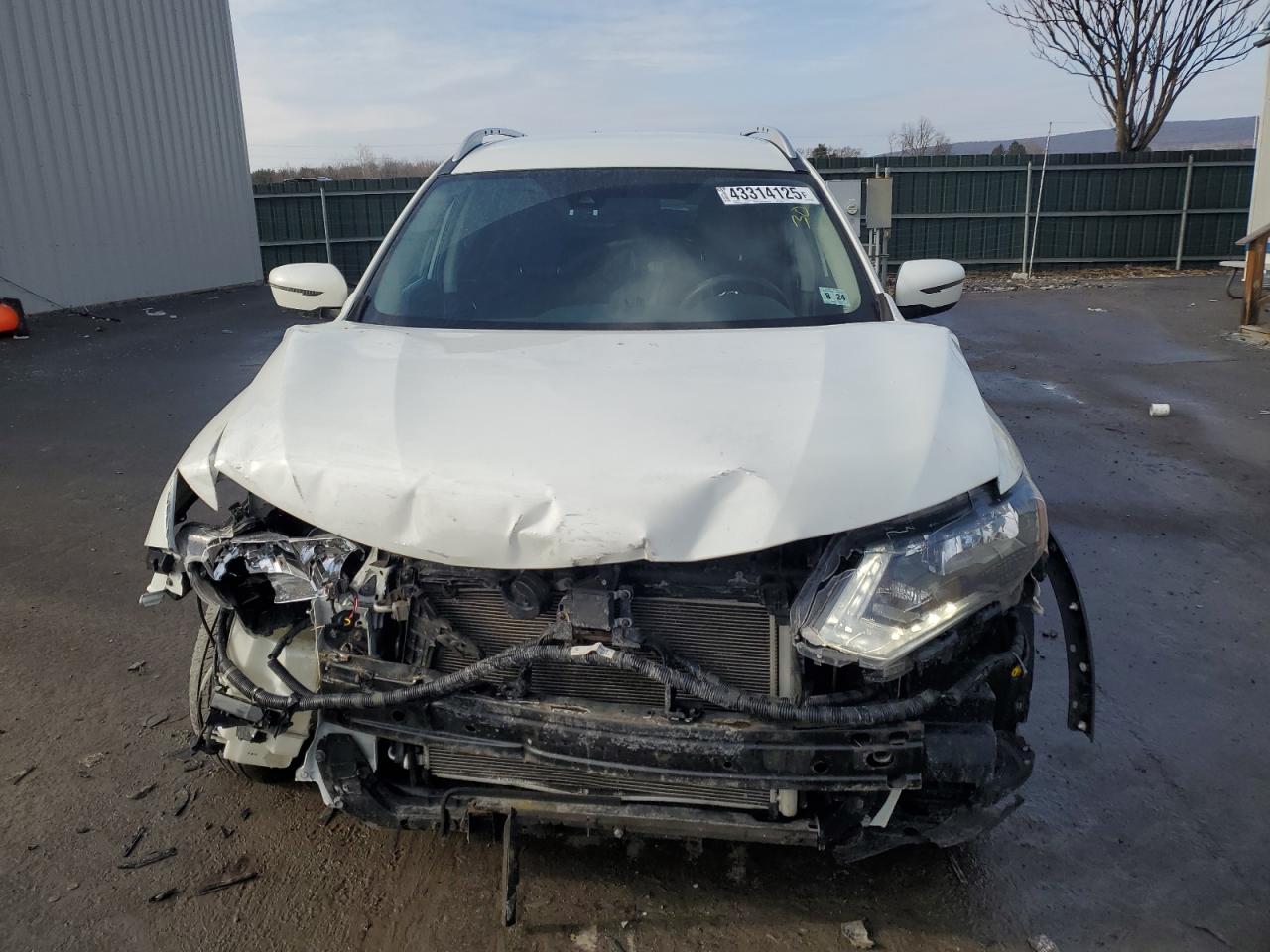 2019 Nissan Rogue VIN KNMAT2MV9KP559747 Copart auction photo, front end / side damage thumbnail 5