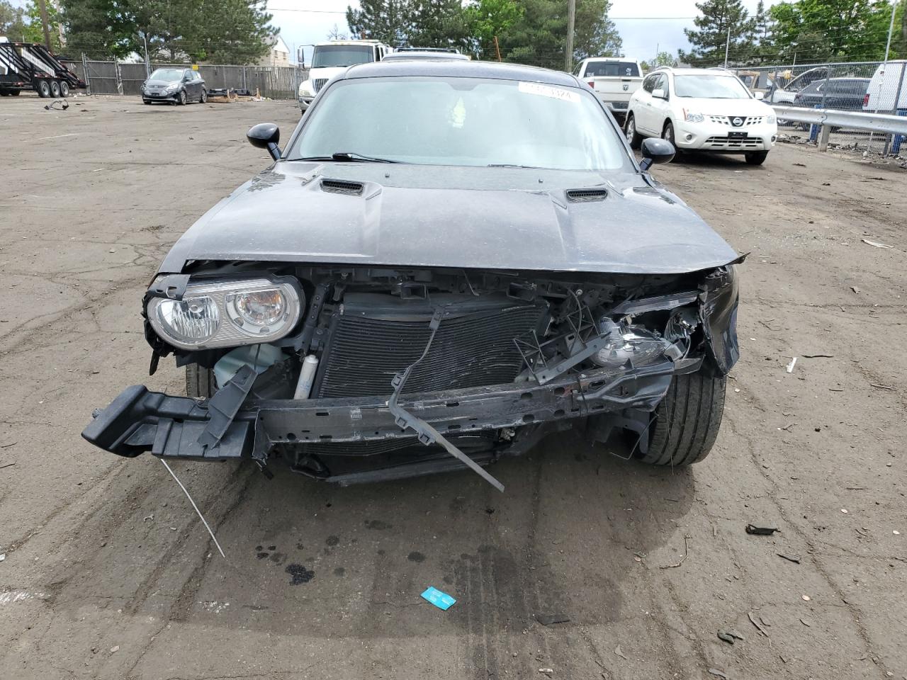 2014 Dodge Challenger VIN 2C3CDYBTXEH185706 Copart auction photo, front end damage thumbnail 5