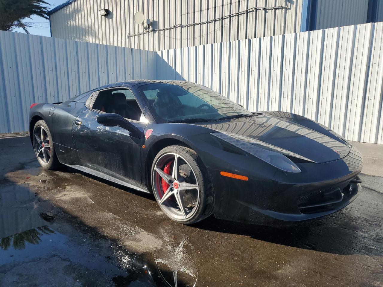 2014 Ferrari 458 VIN ZFF68NHA9E0203538 Copart auction photo, water/flood damage thumbnail 4