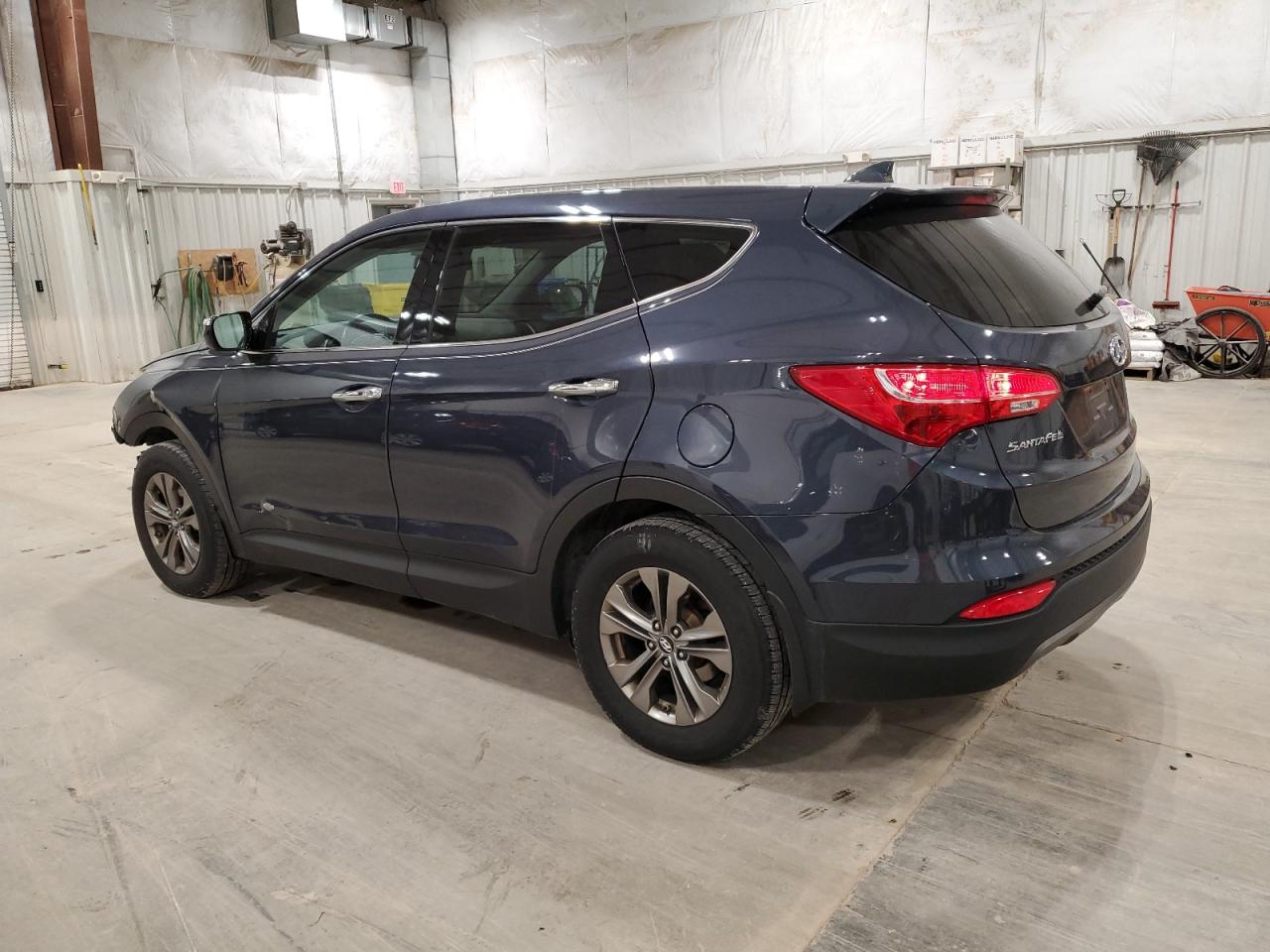 2013 Hyundai Santa Fe VIN 5XYZUDLB2DG047577 Copart auction photo, front end / side damage thumbnail 2