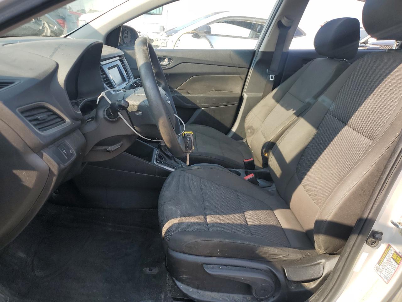 2018 Hyundai Accent VIN 3KPC24A3XJE020935 Copart auction photo, rear end / side damage thumbnail 7