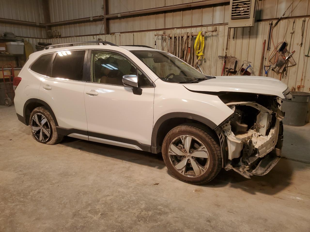 2020 Subaru Forester VIN JF2SKAXC4LH603551 Copart auction photo, front end / undercarriage damage thumbnail 4