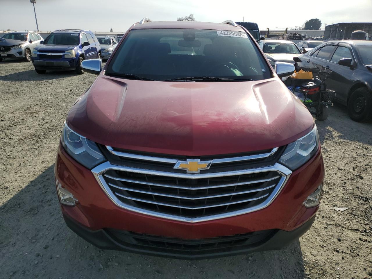 2020 Chevrolet Equinox VIN 3GNAXPEX4LS607019 Copart auction photo, rear end damage thumbnail 5