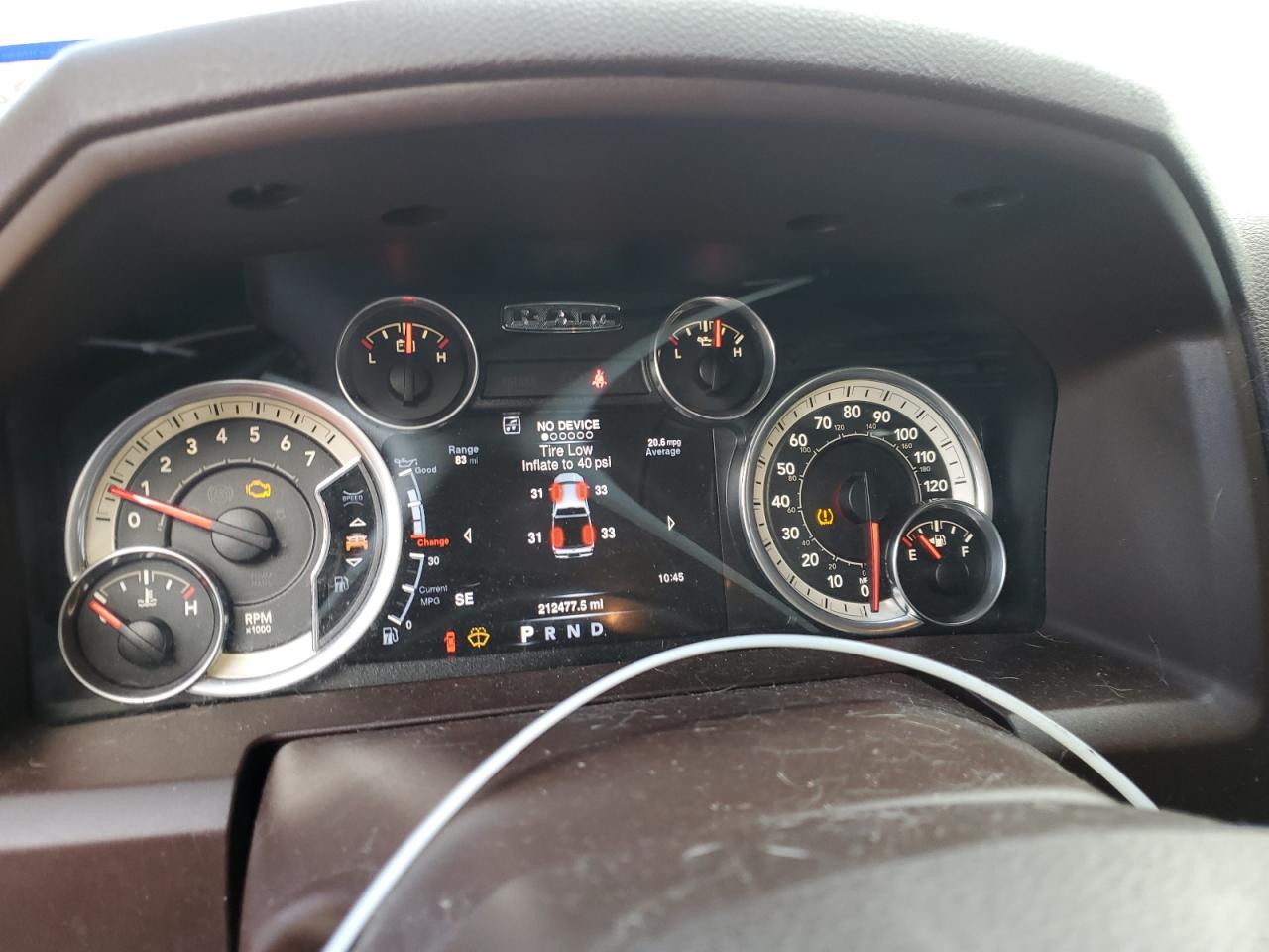 2016 RAM 1500 VIN 1C6RR6LG0GS403541 Copart auction photo, front end damage thumbnail 9