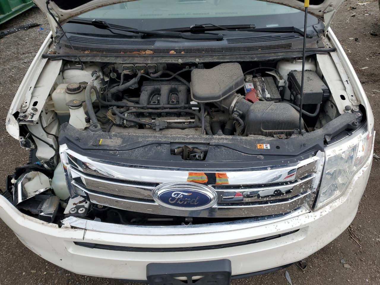 2010 Ford Edge VIN 2FMDK3JC8ABA43860 Copart auction photo, front end damage thumbnail 12