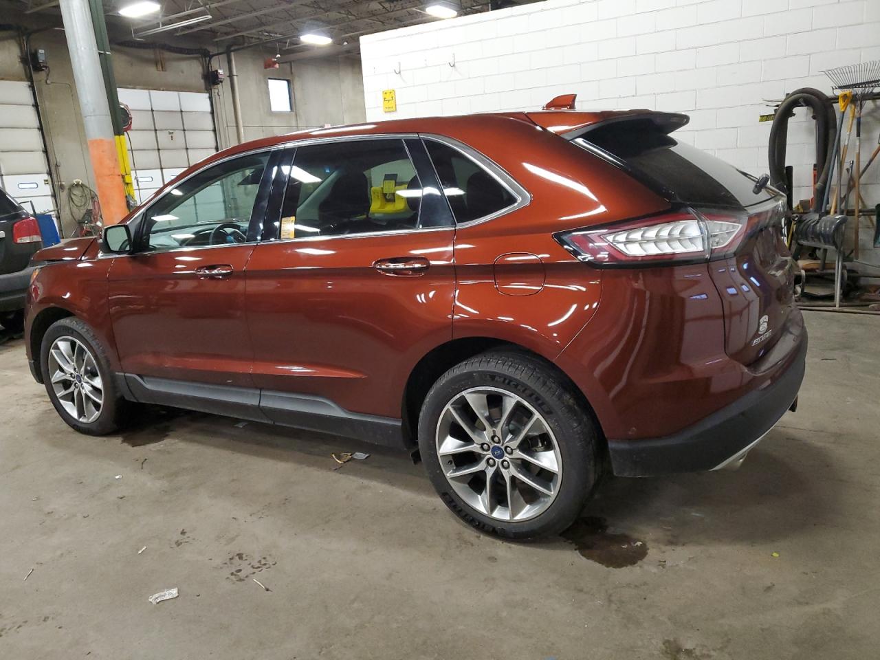 2016 Ford Edge VIN 2FMPK4K98GBB92591 Copart auction photo, front end damage thumbnail 2
