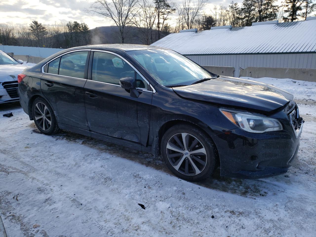 2017 Subaru Legacy VIN 4S3BNAN67H3055925 Copart auction photo, side / front end damage thumbnail 4