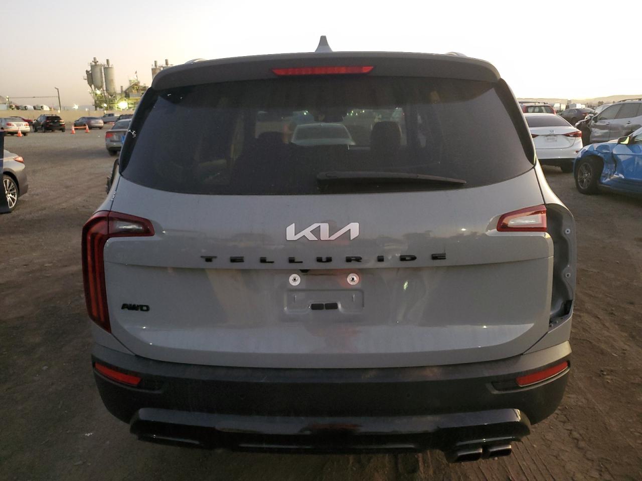 2022 KIA Telluride VIN 5XYP3DHC3NG287587 Copart auction photo, all over damage thumbnail 6