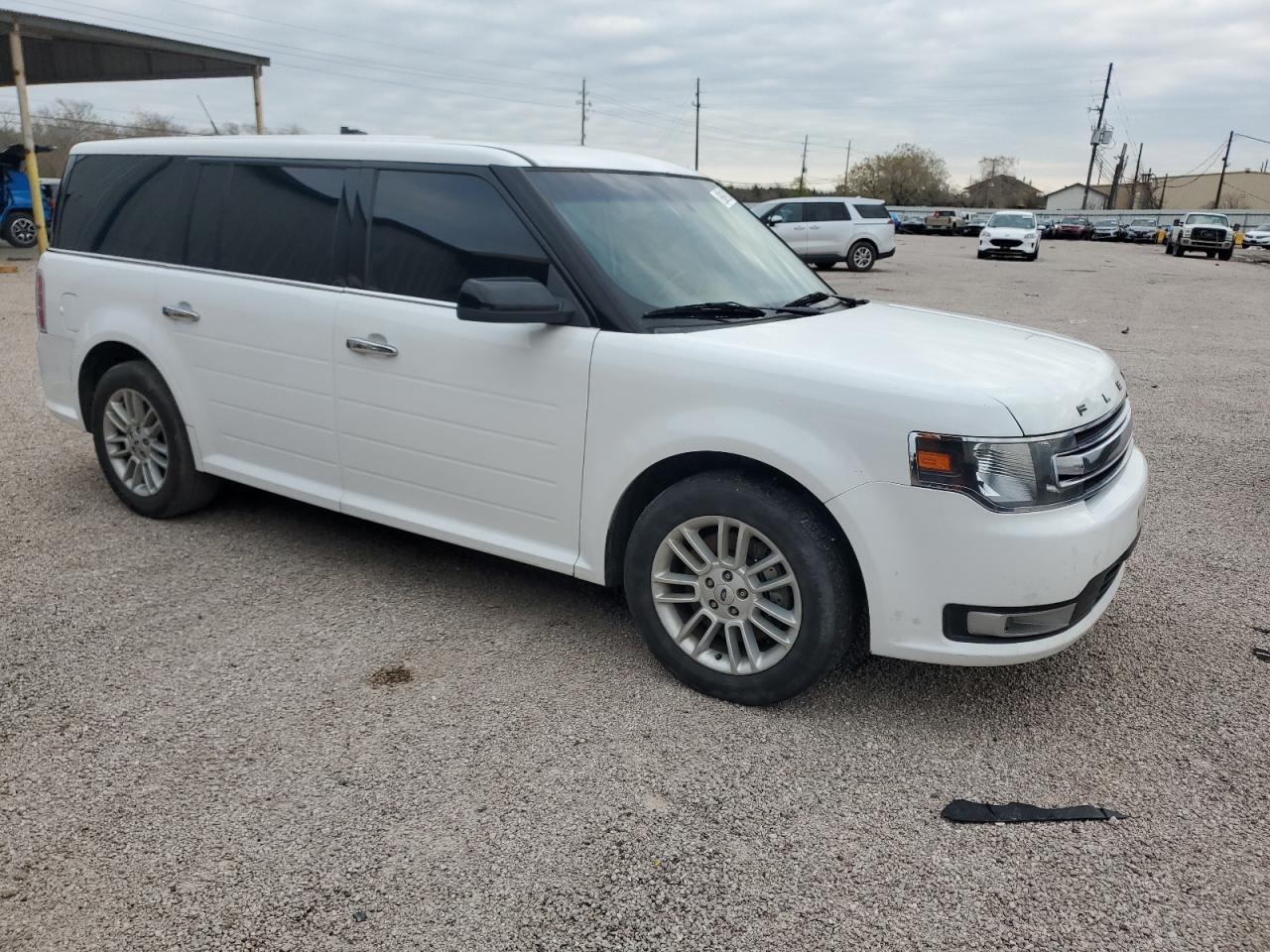 2018 Ford Flex VIN 2FMGK5C88JBA18331 Copart auction photo, normal wear damage thumbnail 4