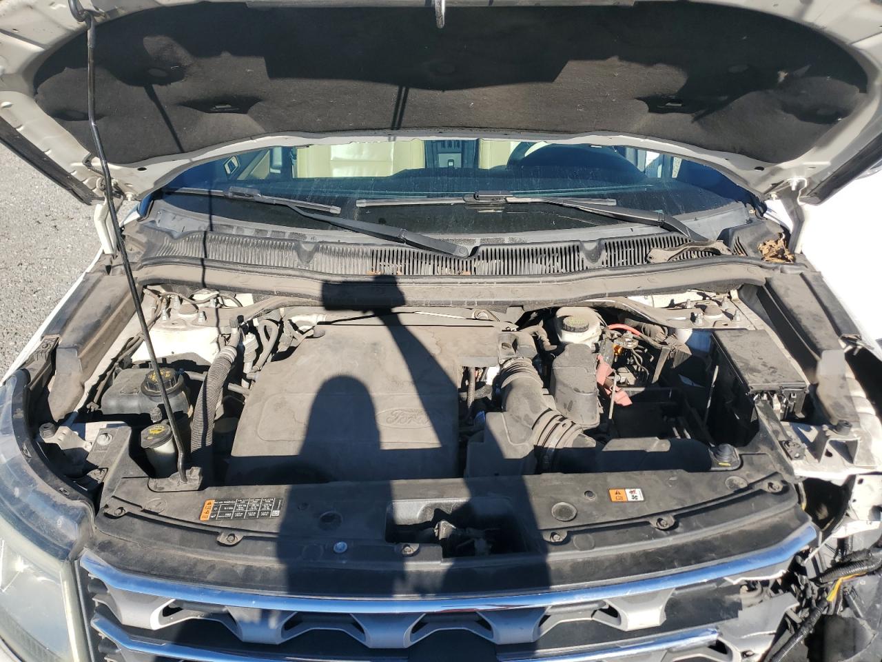 2016 Ford Explorer VIN 1FM5K7D85GGA89294 Copart auction photo, front end / rear end damage thumbnail 12