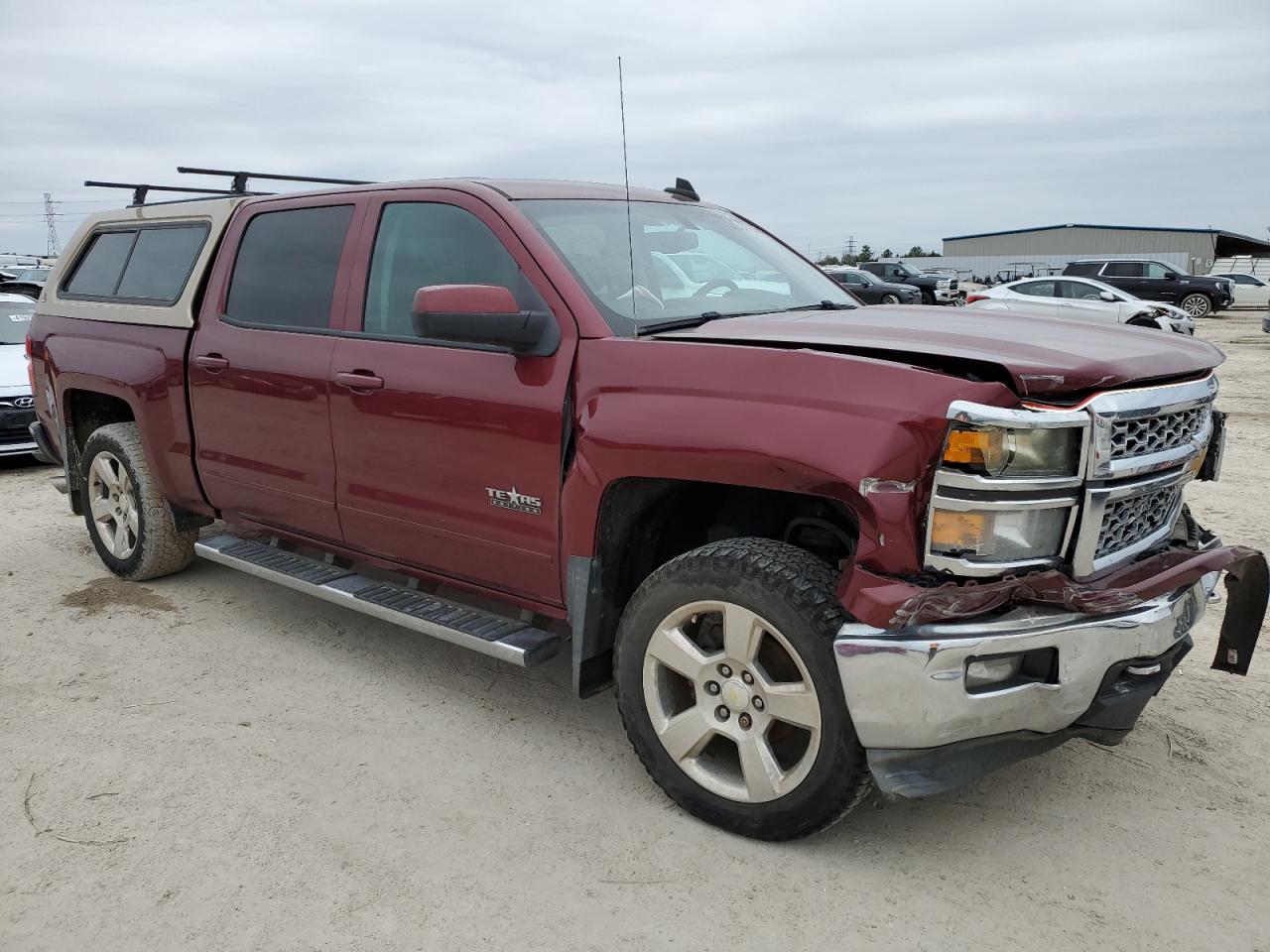 2015 Chevrolet Silverado VIN 3GCPCREC6FG194972 Copart auction photo, all over damage thumbnail 4