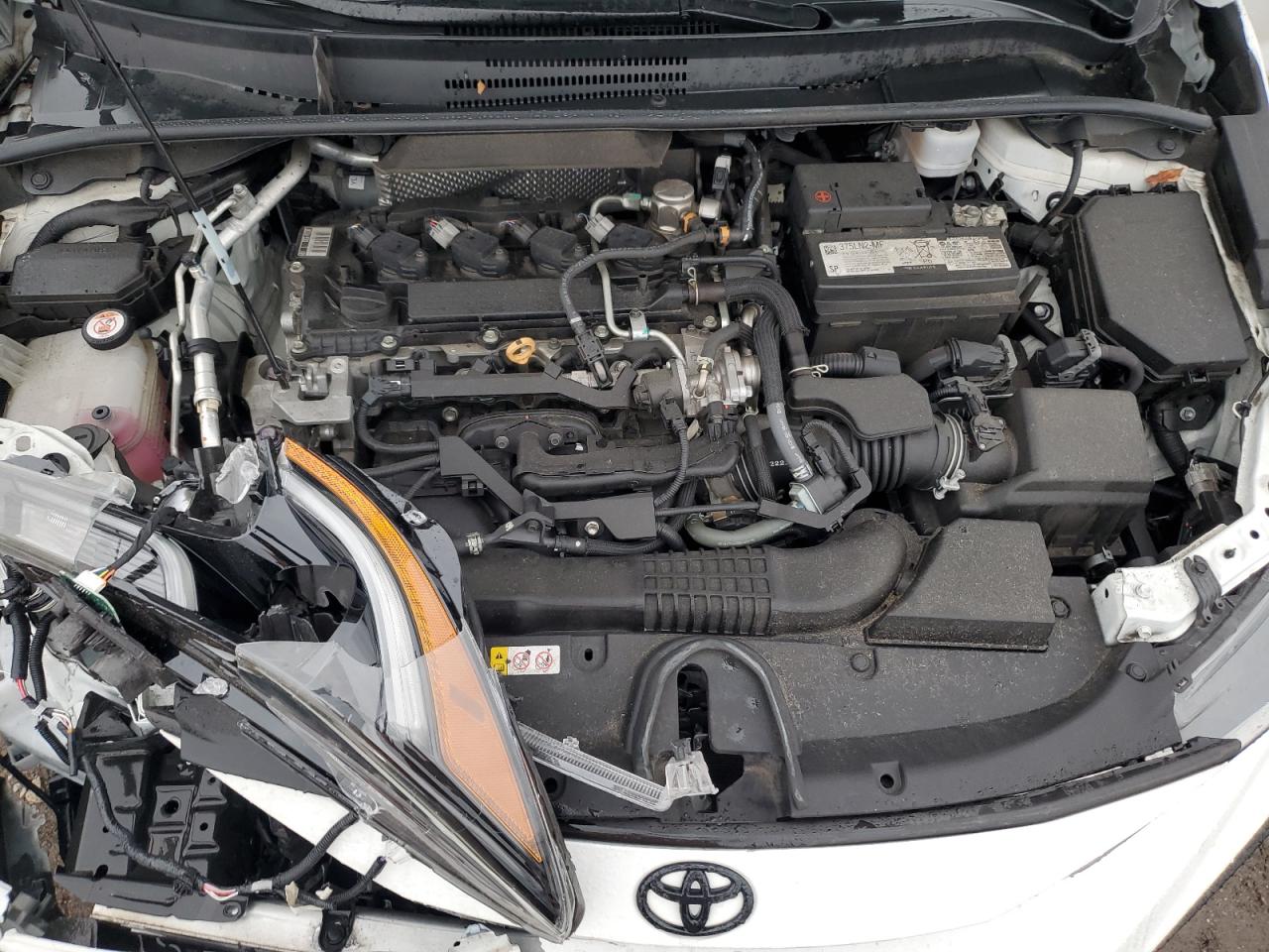 2021 Toyota Corolla VIN 5YFS4MCEXMP083329 Copart auction photo, front end damage thumbnail 11