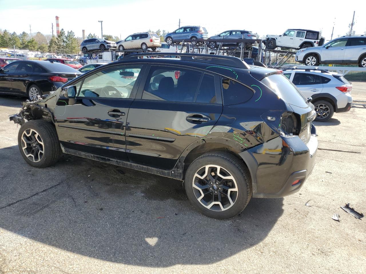 2016 Subaru XV VIN JF2GPALC2GH208304 Copart auction photo, front end damage thumbnail 2