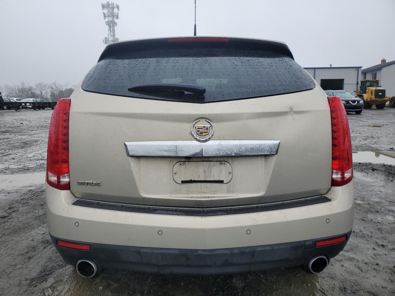 2011 Cadillac SRX VIN 3GYFNAEY9BS546947 Copart auction photo, front end / side damage thumbnail 6