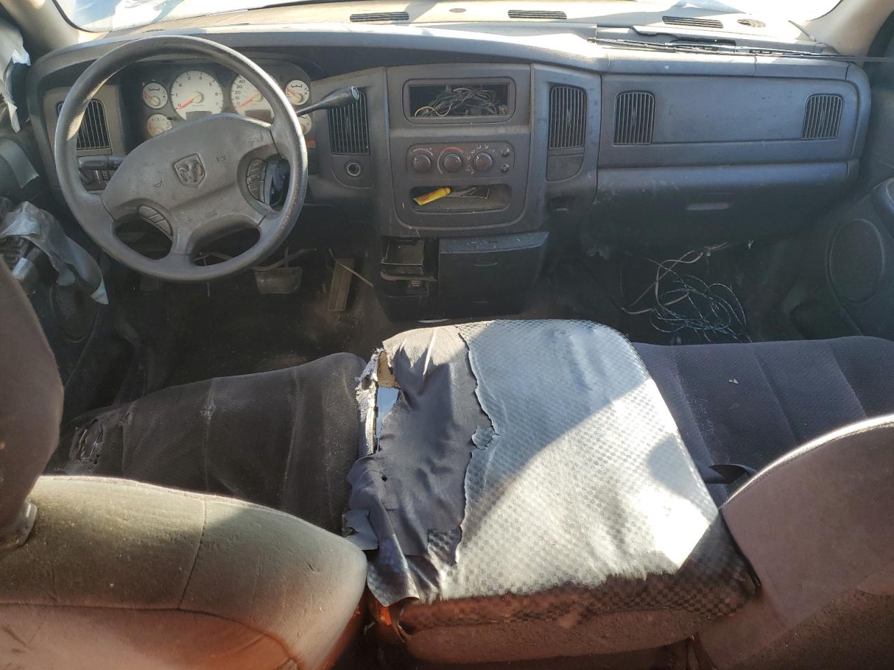 2003 Dodge RAM VIN 1D7HA18D13S370711 Copart auction photo, rear end damage thumbnail 8