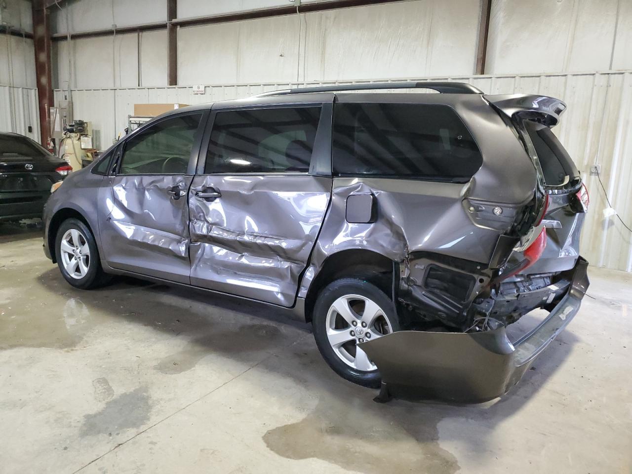 2014 Toyota Sienna VIN 5TDKK3DC6ES472460 Copart auction photo, rear end / all over damage thumbnail 2