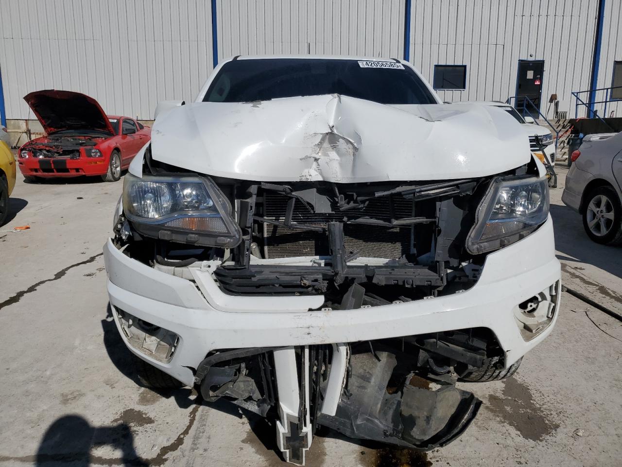 2017 Chevrolet Colorado VIN 1GCHTBEN8H1295123 Copart auction photo, front end damage thumbnail 5