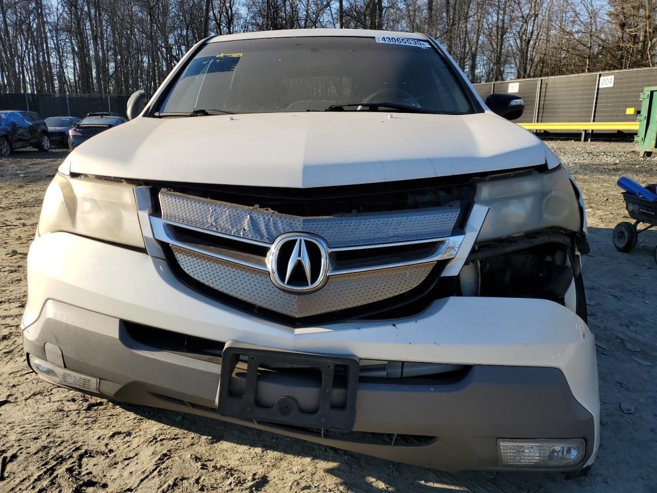 2007 Acura MDX VIN 2HNYD28397H508999 Copart auction photo, all over damage thumbnail 5