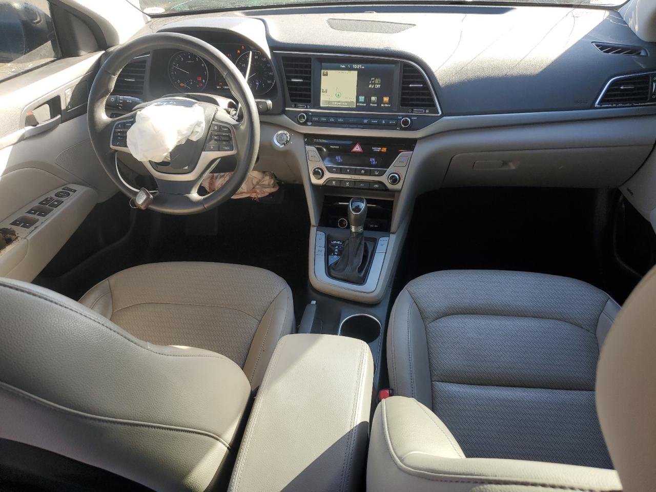 2017 Hyundai Elantra VIN 5NPD84LF6HH097060 Copart auction photo, front end / minor dent/scratches damage thumbnail 8