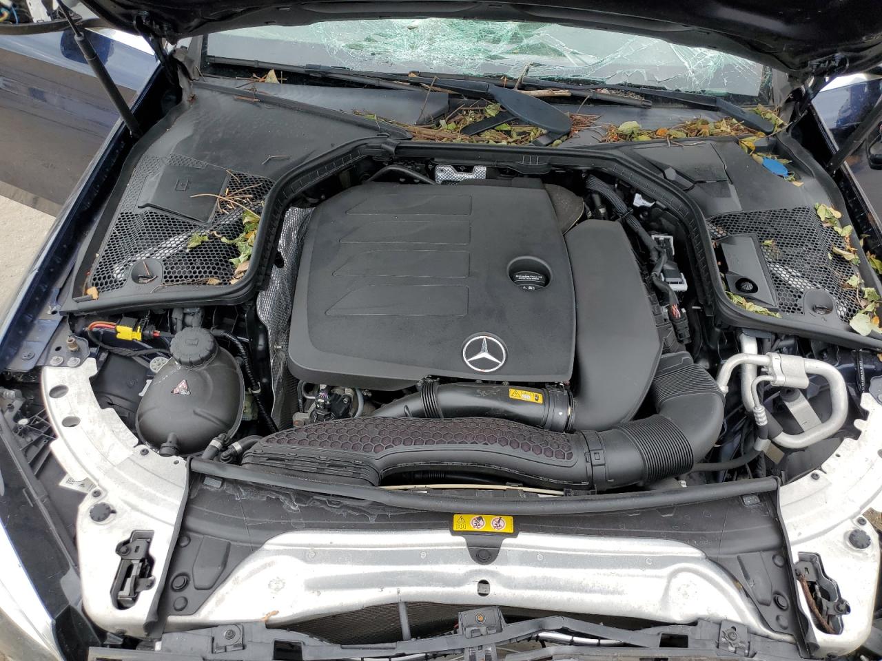 2019 Mercedes-Benz C-klasse VIN 55SWF8EB4KU304923 Copart auction photo, front end damage thumbnail 12