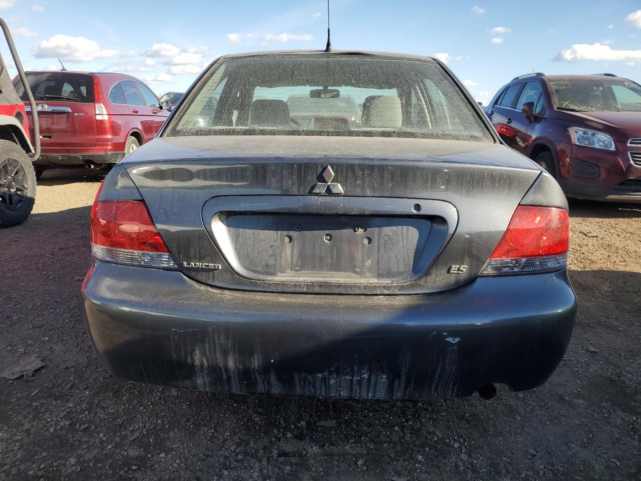 2006 Mitsubishi Lancer VIN JA3AJ26E26U048499 Copart auction photo, front end / side damage thumbnail 6