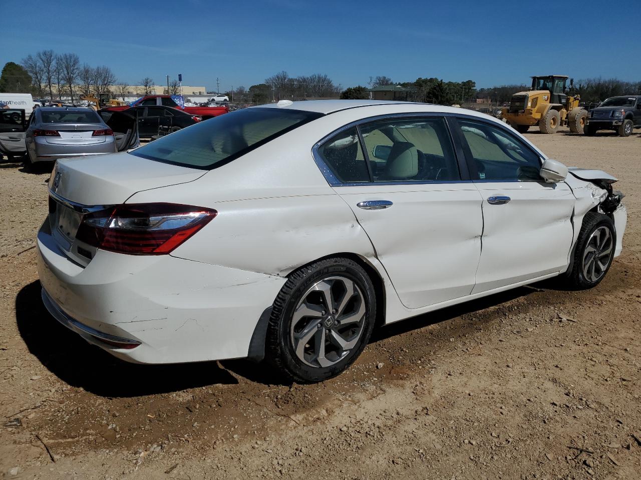 2017 Honda Accord VIN 1HGCR2F76HA165870 Copart auction photo, all over damage thumbnail 3