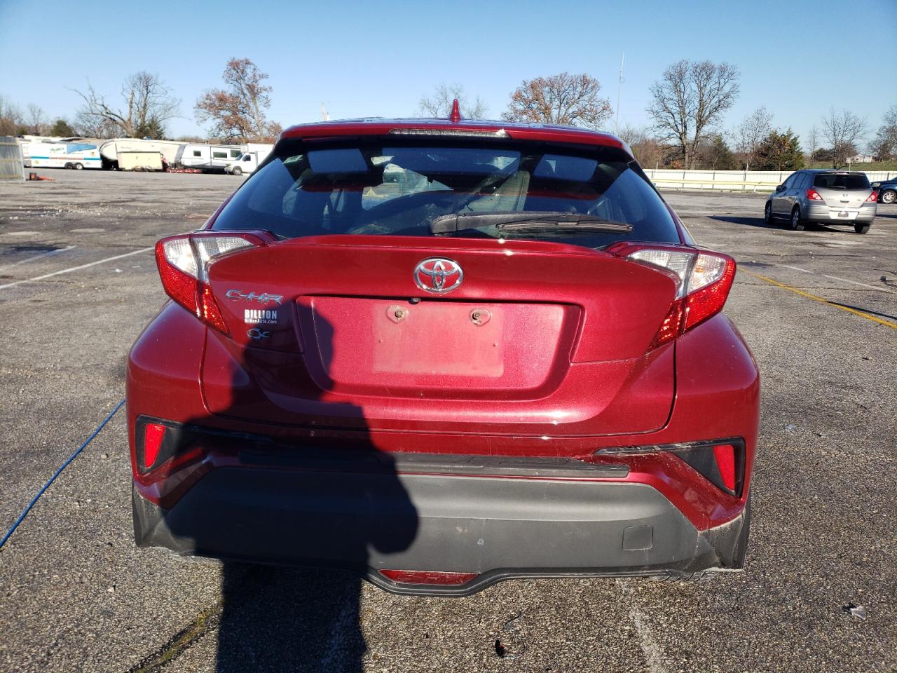 2018 Toyota C-HR VIN NMTKHMBX6JR026859 Copart auction photo, front end / minor dent/scratches damage thumbnail 6