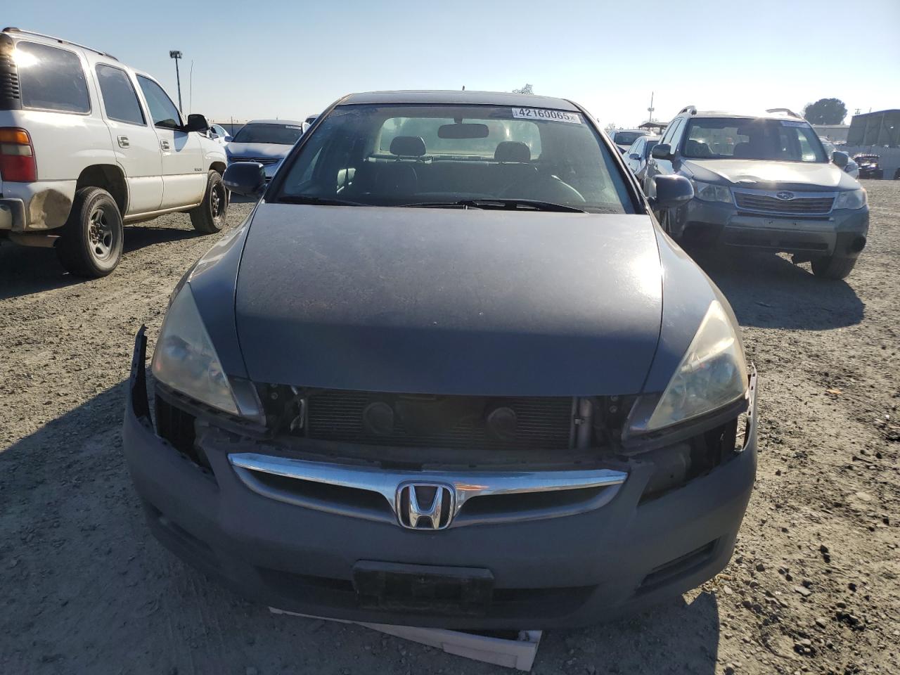 2007 Honda Accord VIN JHMCN36567C003396 Copart auction photo, front end damage thumbnail 5