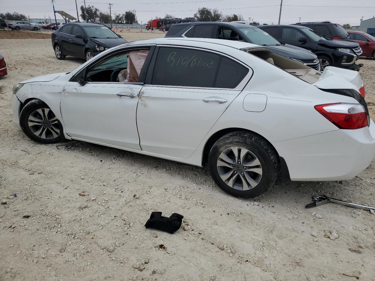2014 Honda Accord VIN 1HGCR2F34EA054467 Copart auction photo, all over damage thumbnail 2