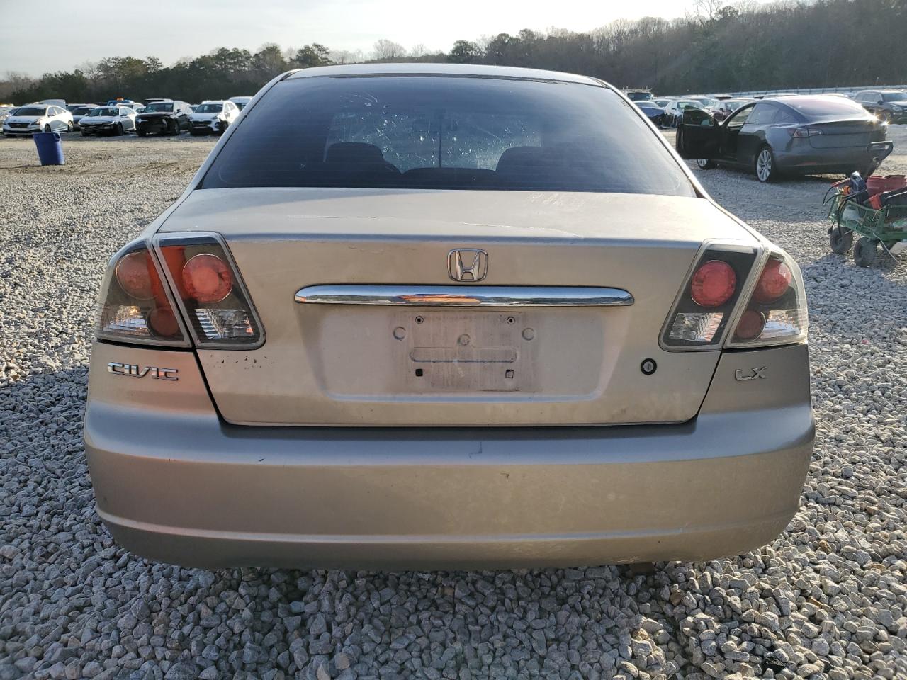 2002 Honda Civic VIN 2HGES16502H605130 Copart auction photo, front end damage thumbnail 6