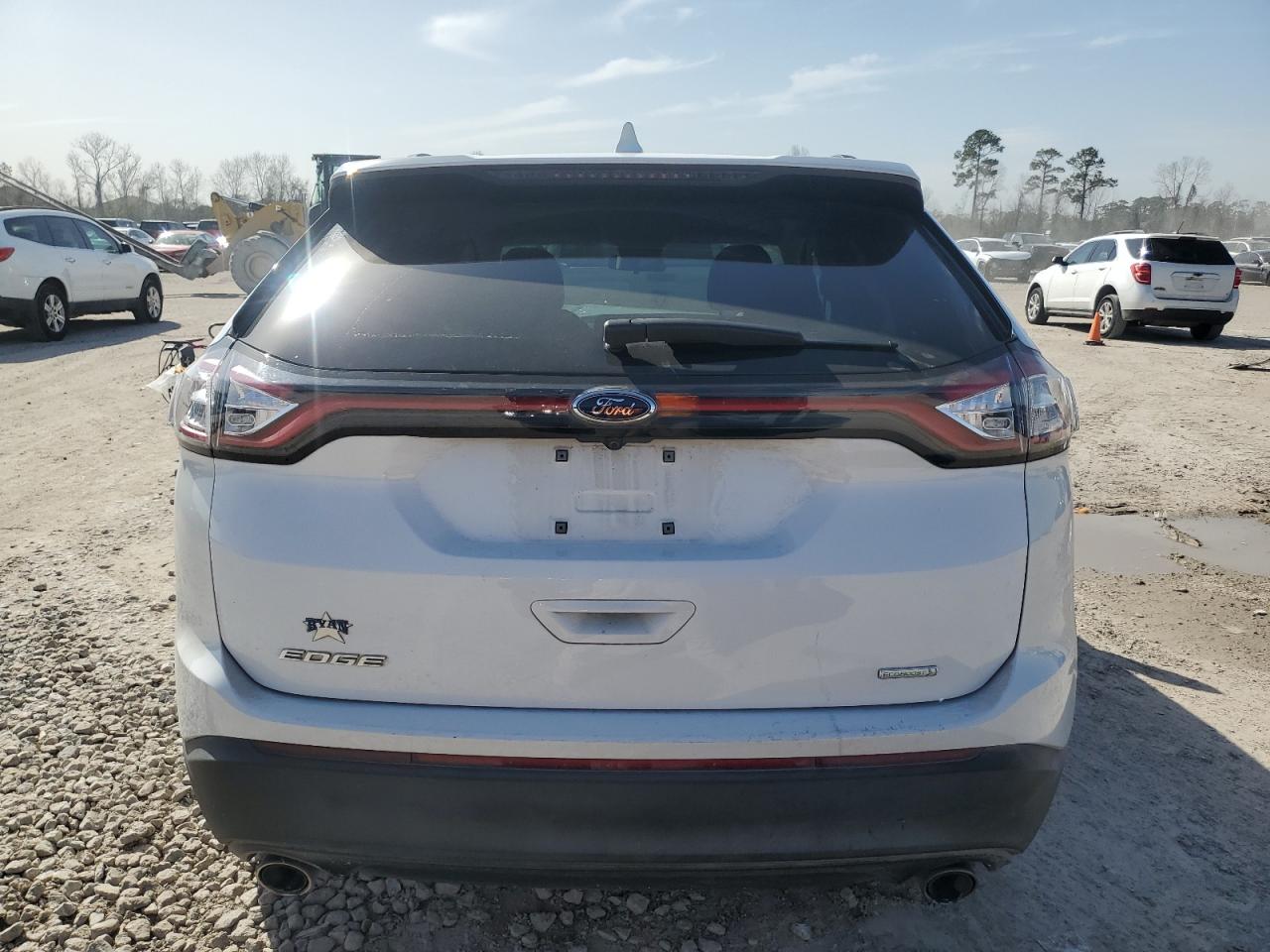 2017 Ford Edge VIN 2FMPK3G91HBB88662 Copart auction photo, front end / side damage thumbnail 6