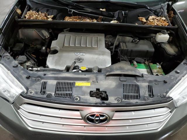2012 Toyota Highlander VIN 5TDDK3EH5CS159366 Copart auction photo, front end / undercarriage damage thumbnail 12