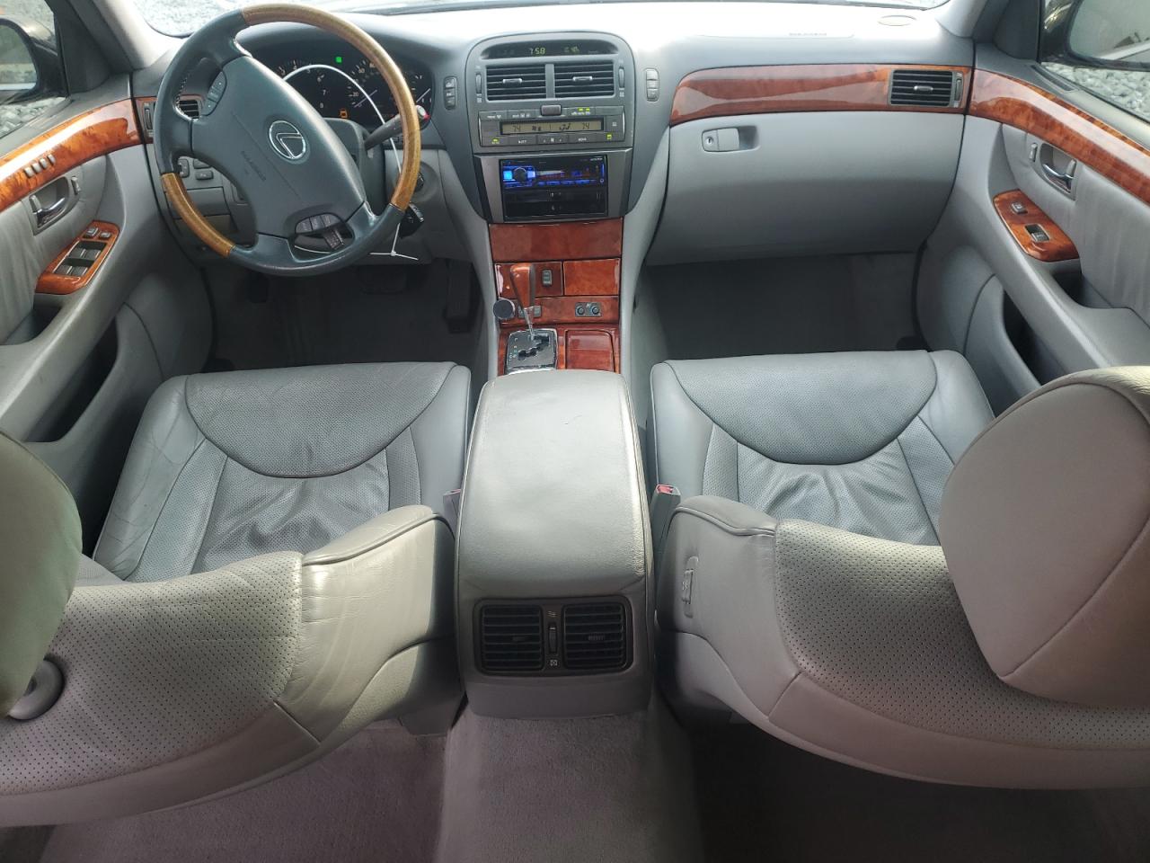 2005 Lexus LS VIN JTHBN36F555028876 Copart auction photo, rear end damage thumbnail 8