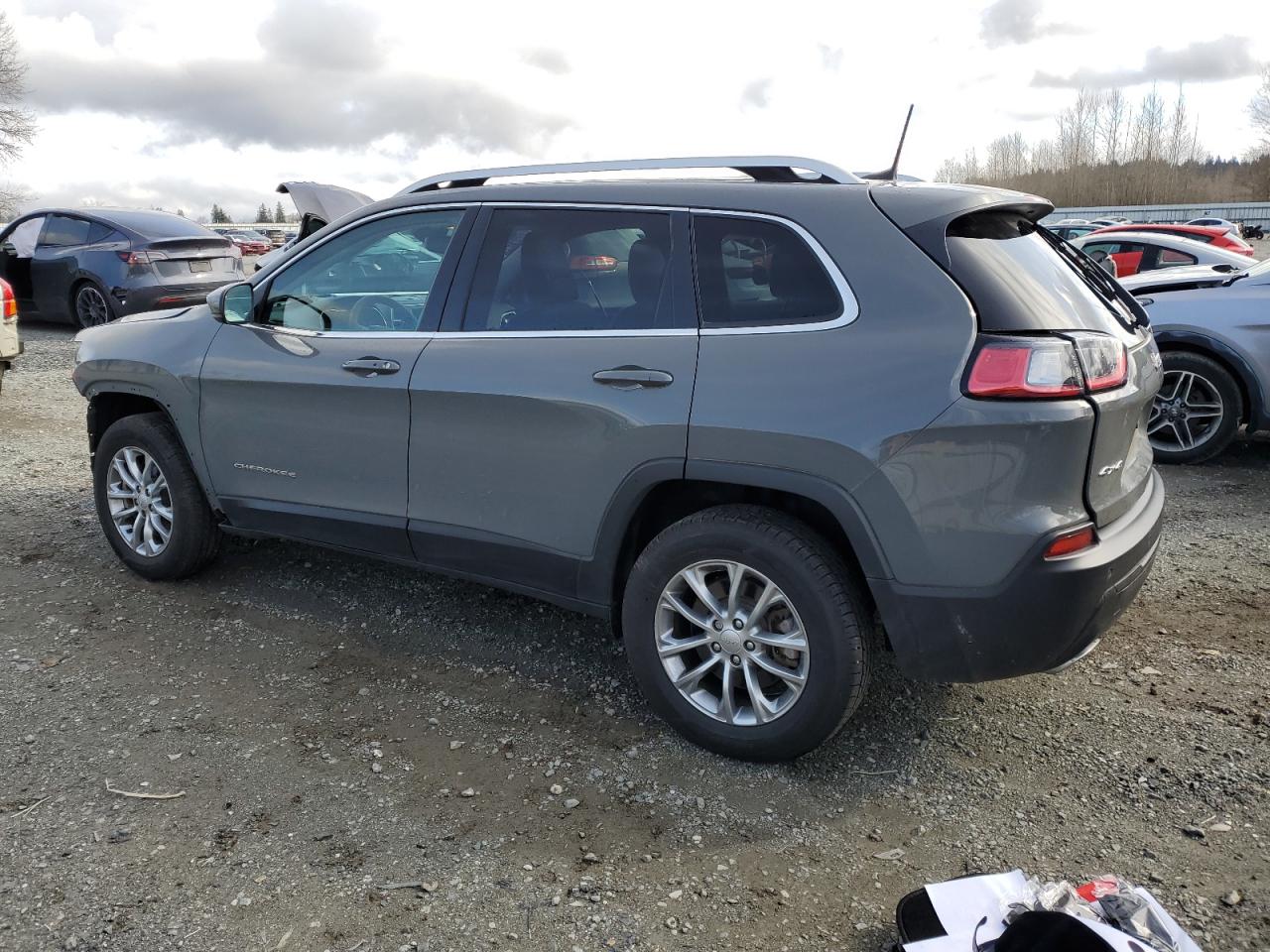 2021 Jeep Grand Cherokee VIN 1C4PJMMX9MD233738 Copart auction photo, front end damage thumbnail 2