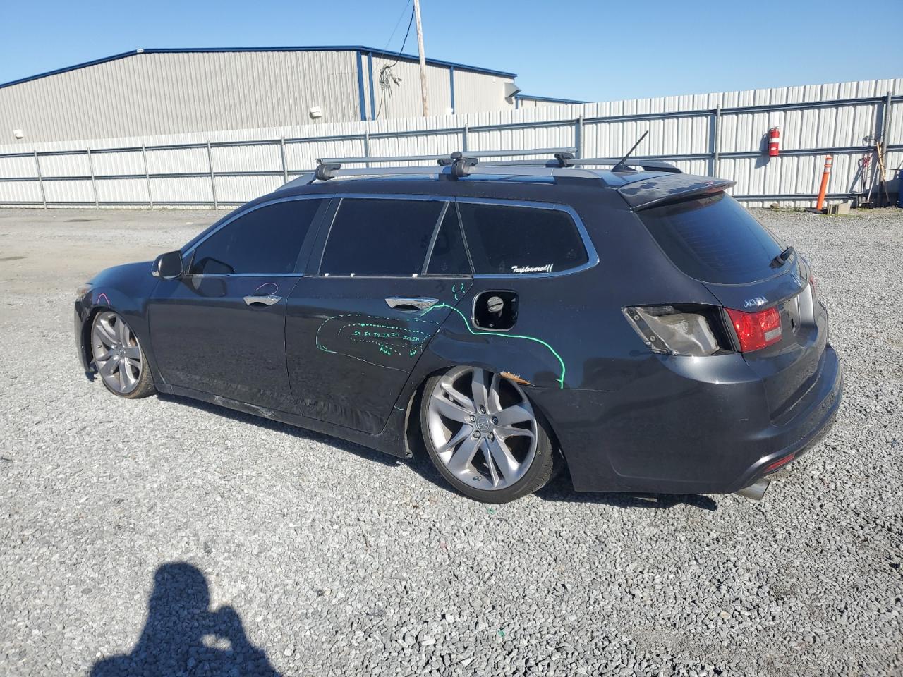 2012 Acura TSX VIN JH4CW2H6XCC001285 Copart auction photo, rear end / minor dent/scratches damage thumbnail 2