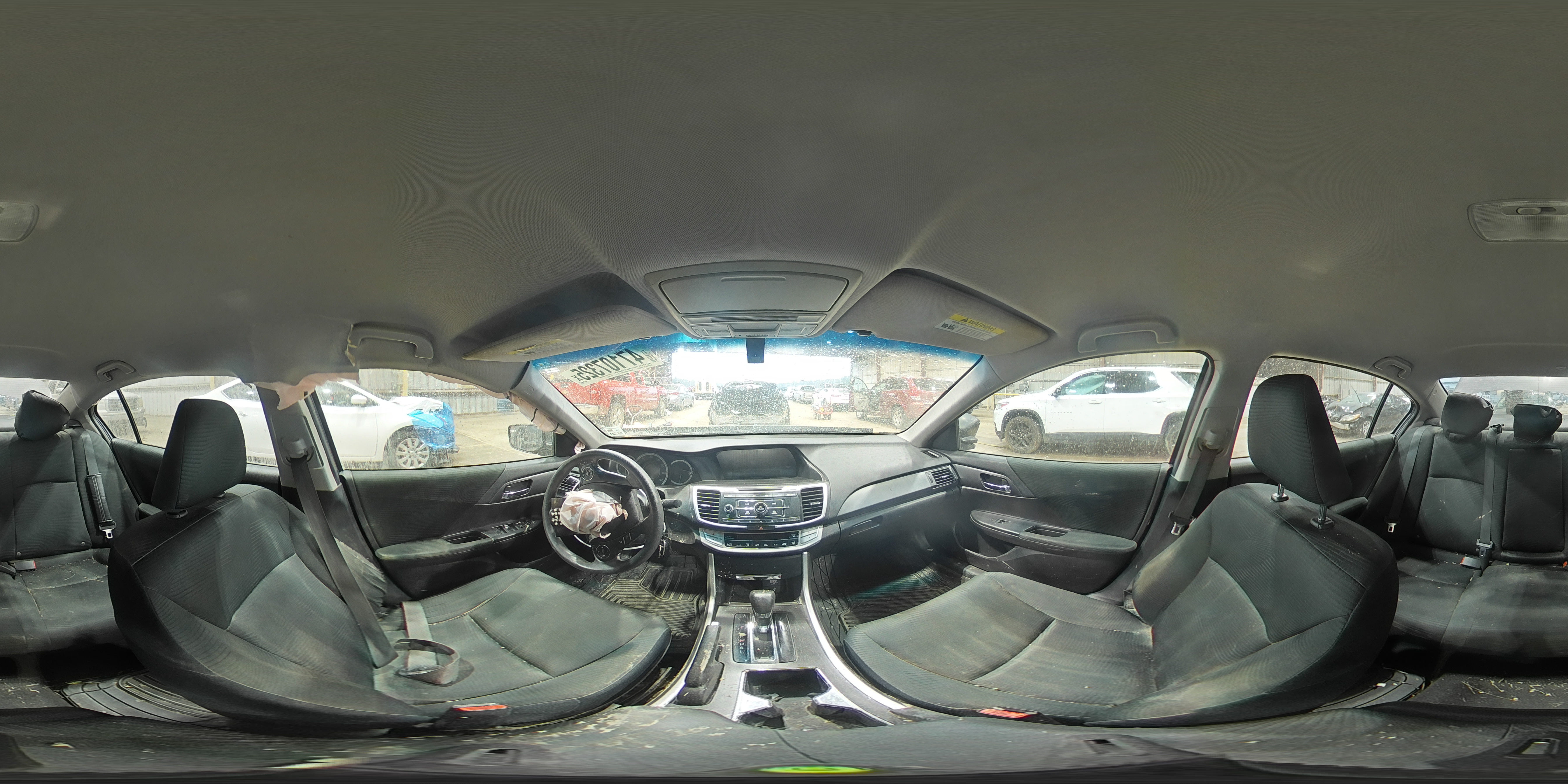 2015 Honda Accord VIN 1HGCR2F39FA258442 Copart auction photo, front end / rear end damage thumbnail 12
