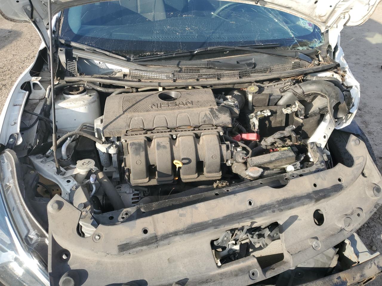 2017 Nissan Sentra VIN 3N1AB7AP2HY246314 Copart auction photo, front end / rear end damage thumbnail 12