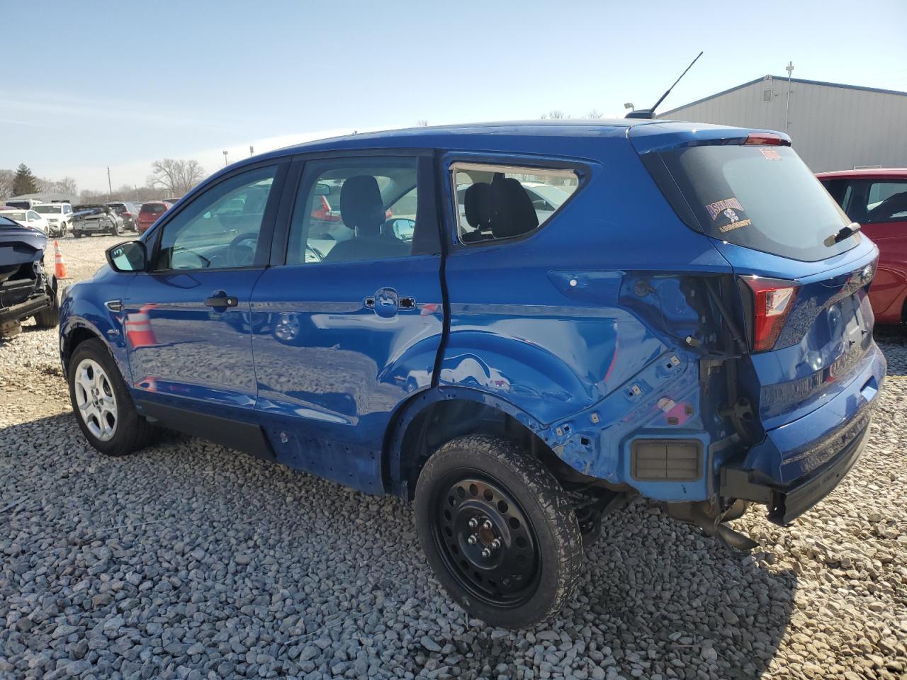 2019 Ford Escape VIN 1FMCU0F77KUA32165 Copart auction photo, rear end / front end damage thumbnail 2