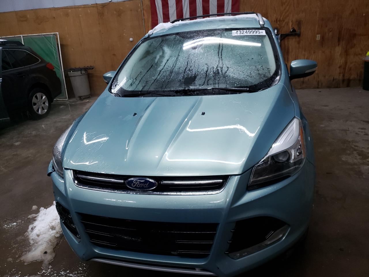 2013 Ford Escape VIN 1FMCU9J97DUA58586 Copart auction photo, front end / minor dent/scratches damage thumbnail 5
