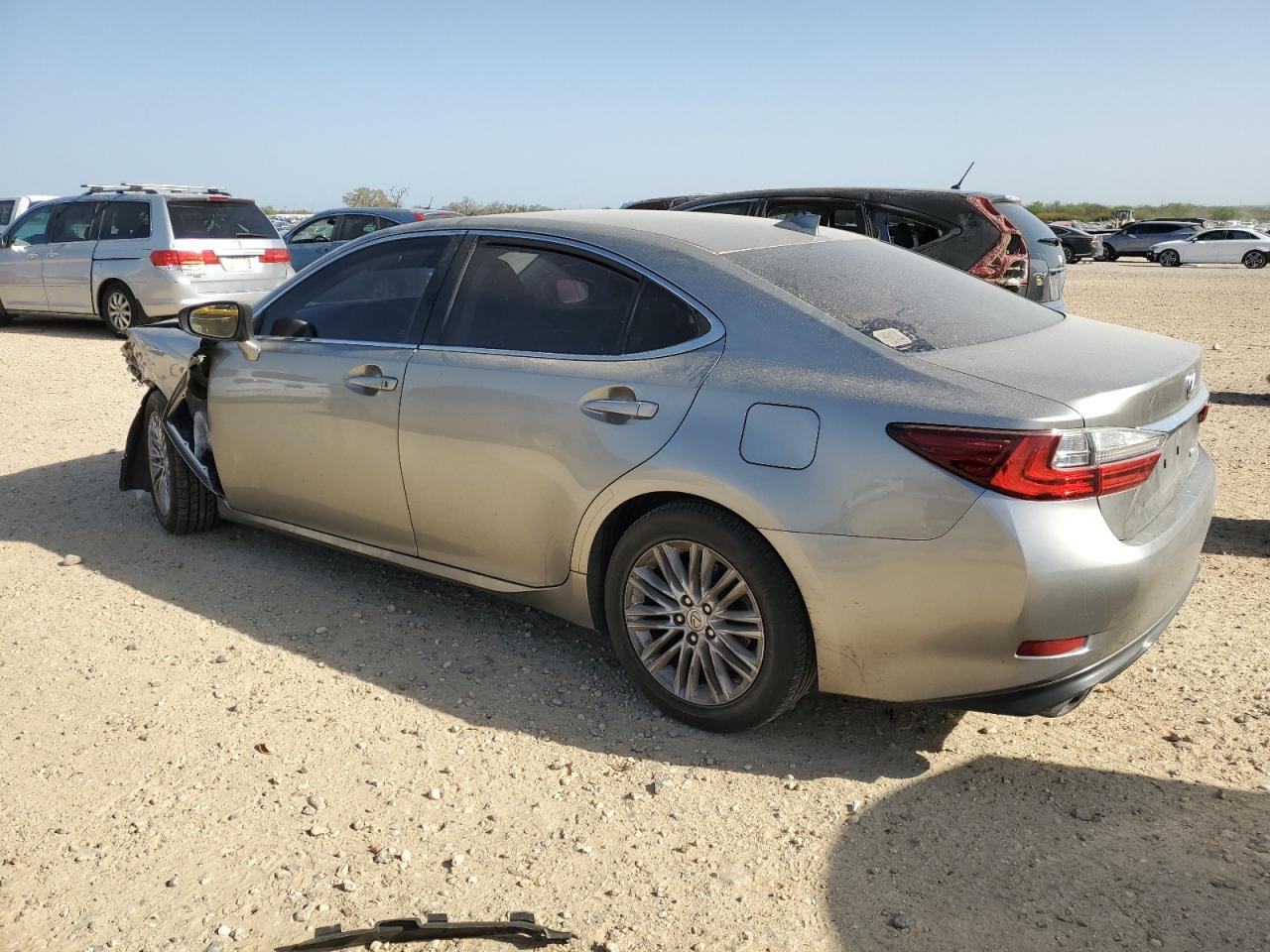 2016 Lexus ES VIN 58ABK1GG9GU007967 Copart auction photo, front end / undercarriage damage thumbnail 2