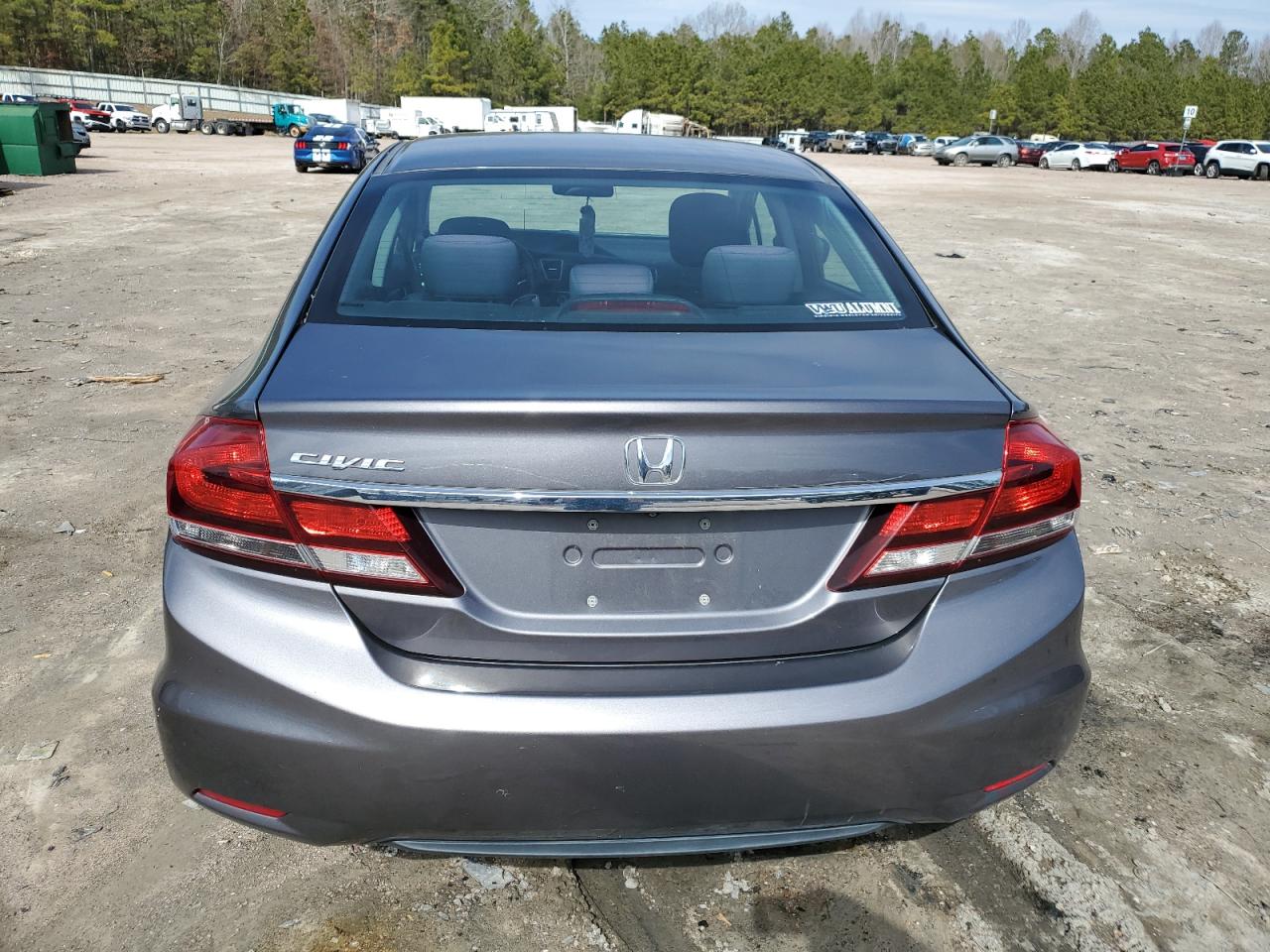 2015 Honda Civic VIN 19XFB2F83FE264326 Copart auction photo, front end damage thumbnail 6