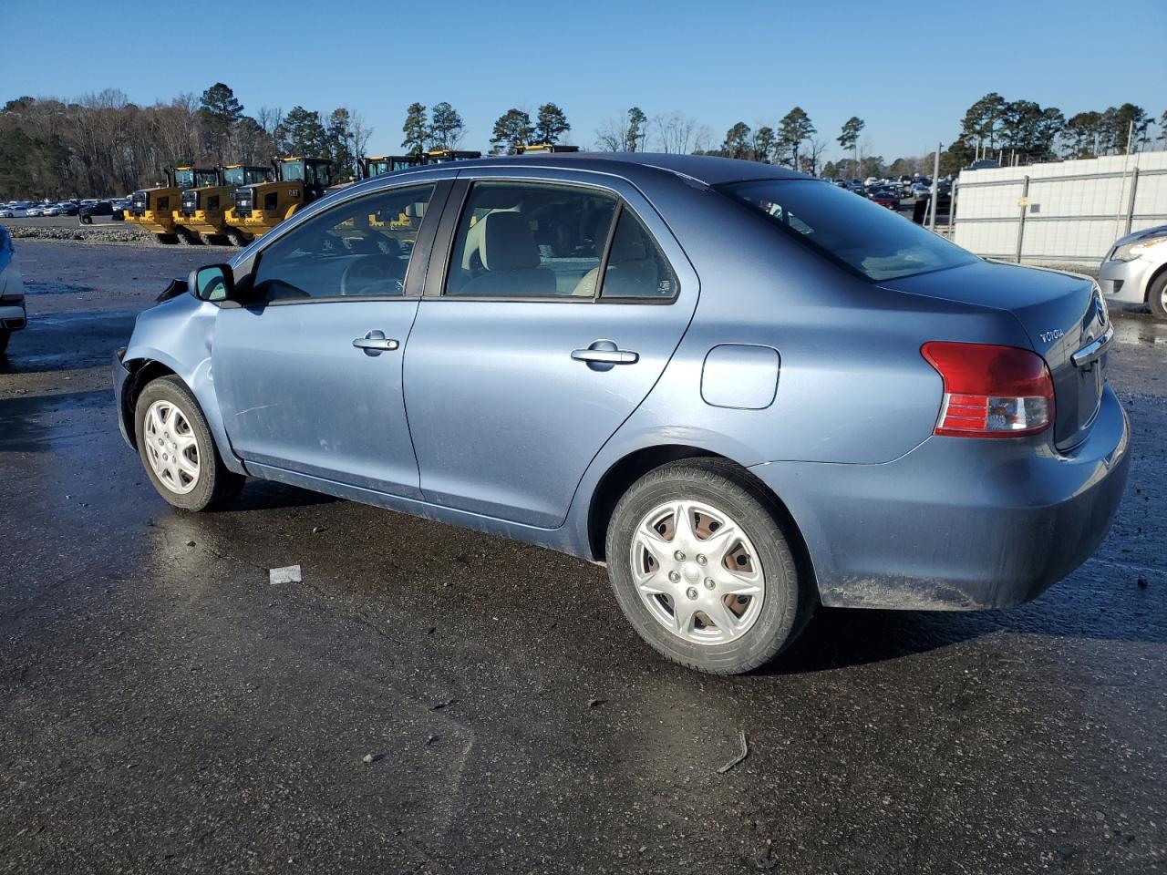 2007 Toyota Yaris VIN JTDBT923071090976 Copart auction photo, front end damage thumbnail 2