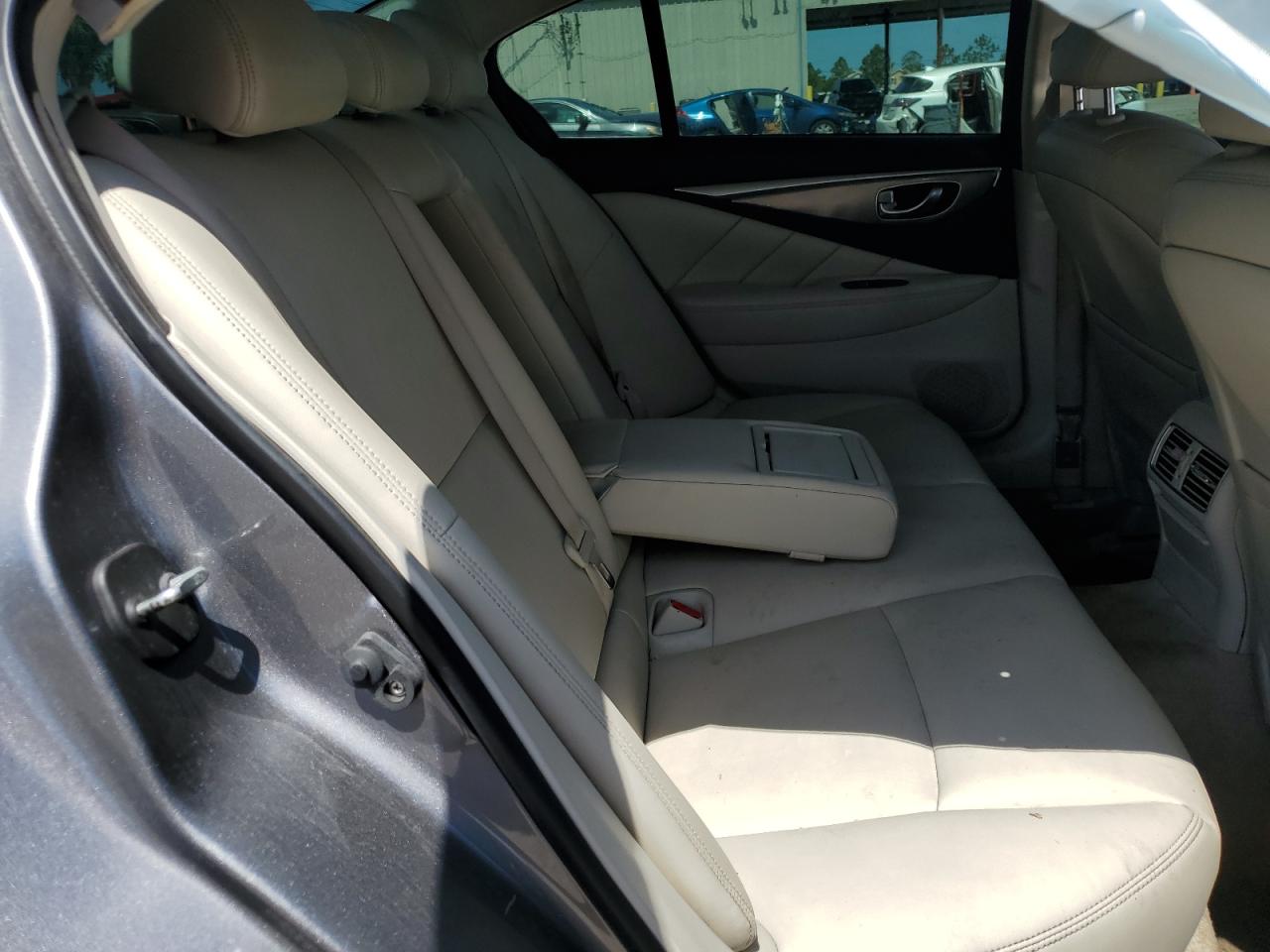 2015 Infiniti Q50 VIN JN1BV7AP7FM340541 Copart auction photo, front end / side damage thumbnail 10