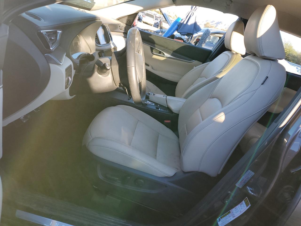 2019 Infiniti QX50 VIN 3PCAJ5M33KF106630 Copart auction photo, front end / side damage thumbnail 7