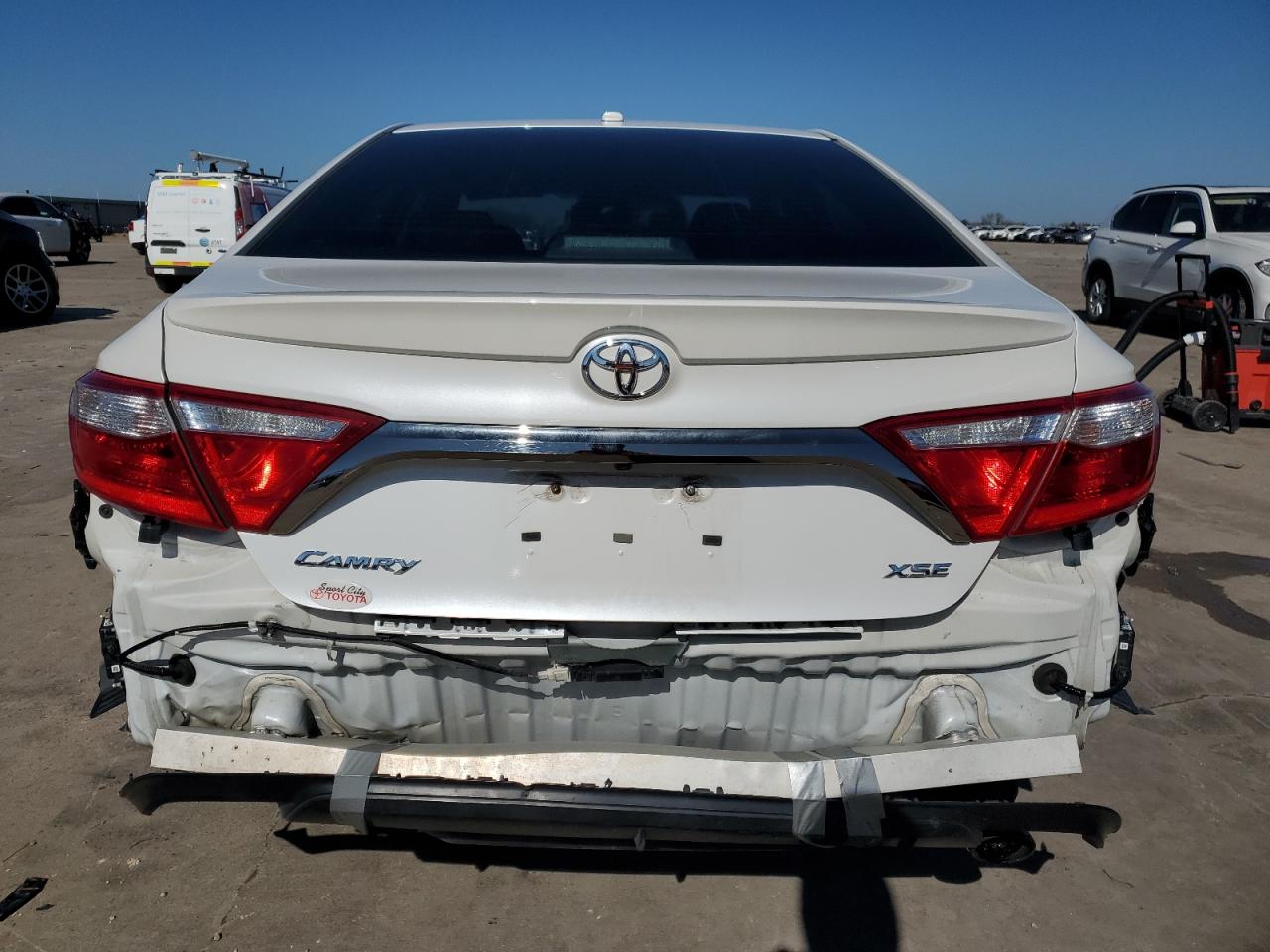 2017 Toyota Camry VIN 4T1BF1FK0HU804921 Copart auction photo, rear end damage thumbnail 6