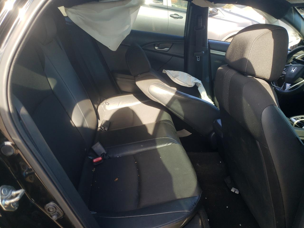 2019 Honda Civic VIN 2HGFC2F84KH541076 Copart auction photo, side damage thumbnail 10