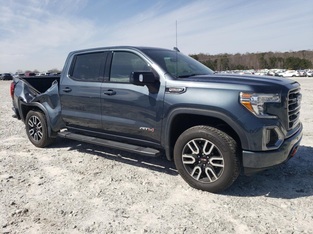 2019 GMC Sierra VIN 3GTP9EEL6KG260292 Copart auction photo, rear end damage thumbnail 4