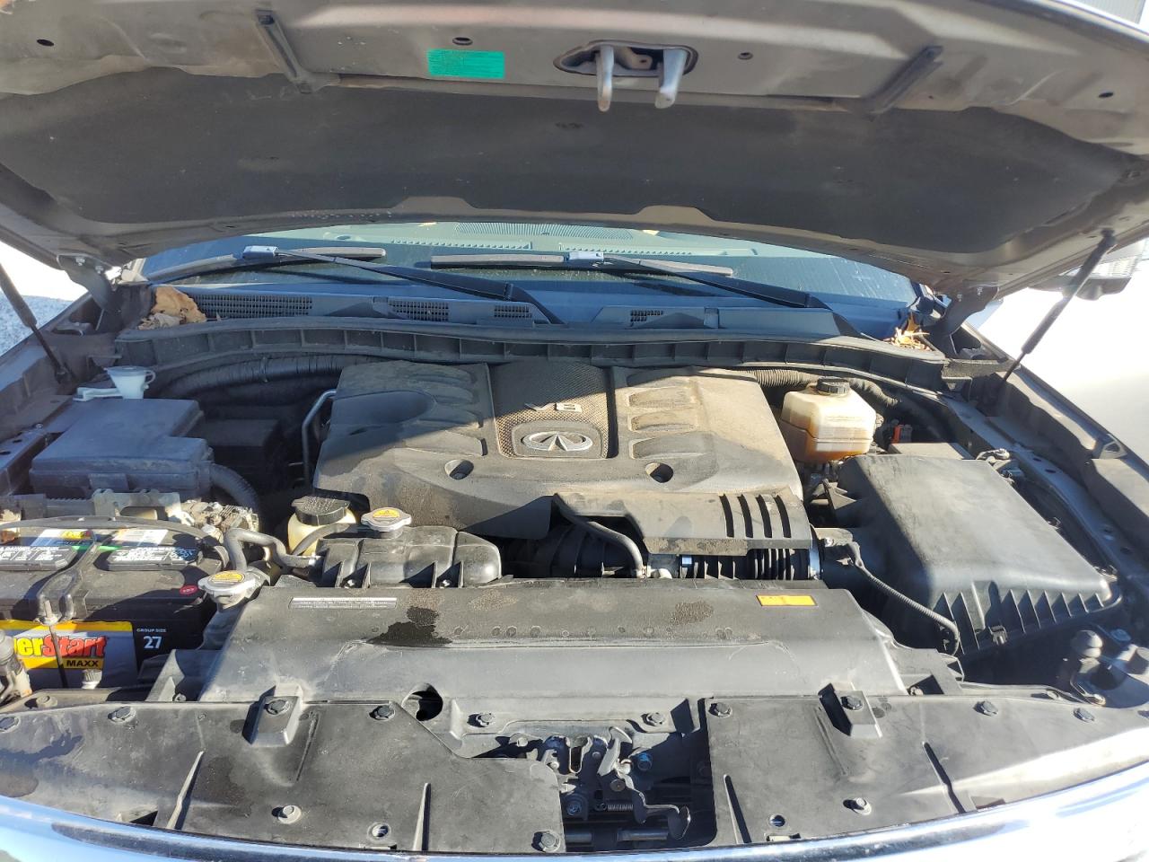 2014 Infiniti QX80 VIN JN8AZ2NF4E9552904 Copart auction photo, rear end / mechanical damage thumbnail 12
