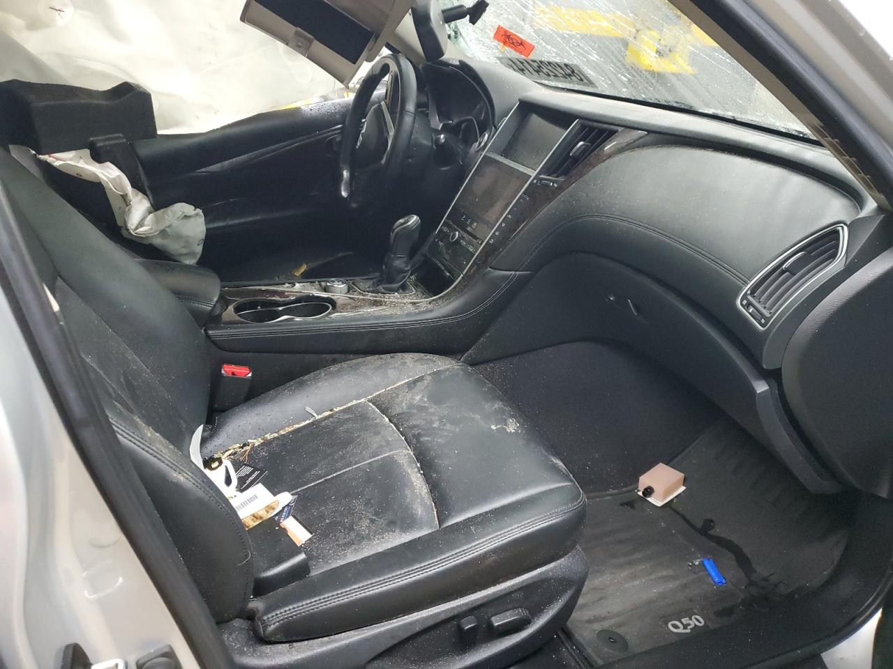 2018 Infiniti Q50 VIN JN1EV7AP8JM352770 Copart auction photo, all over damage thumbnail 7